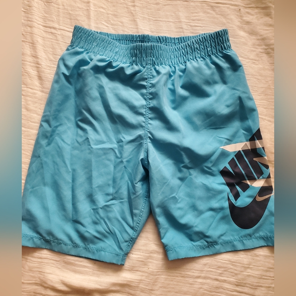 3Brand Nike Blue Boys Athletic Shorts Size S (8'-10 Years)